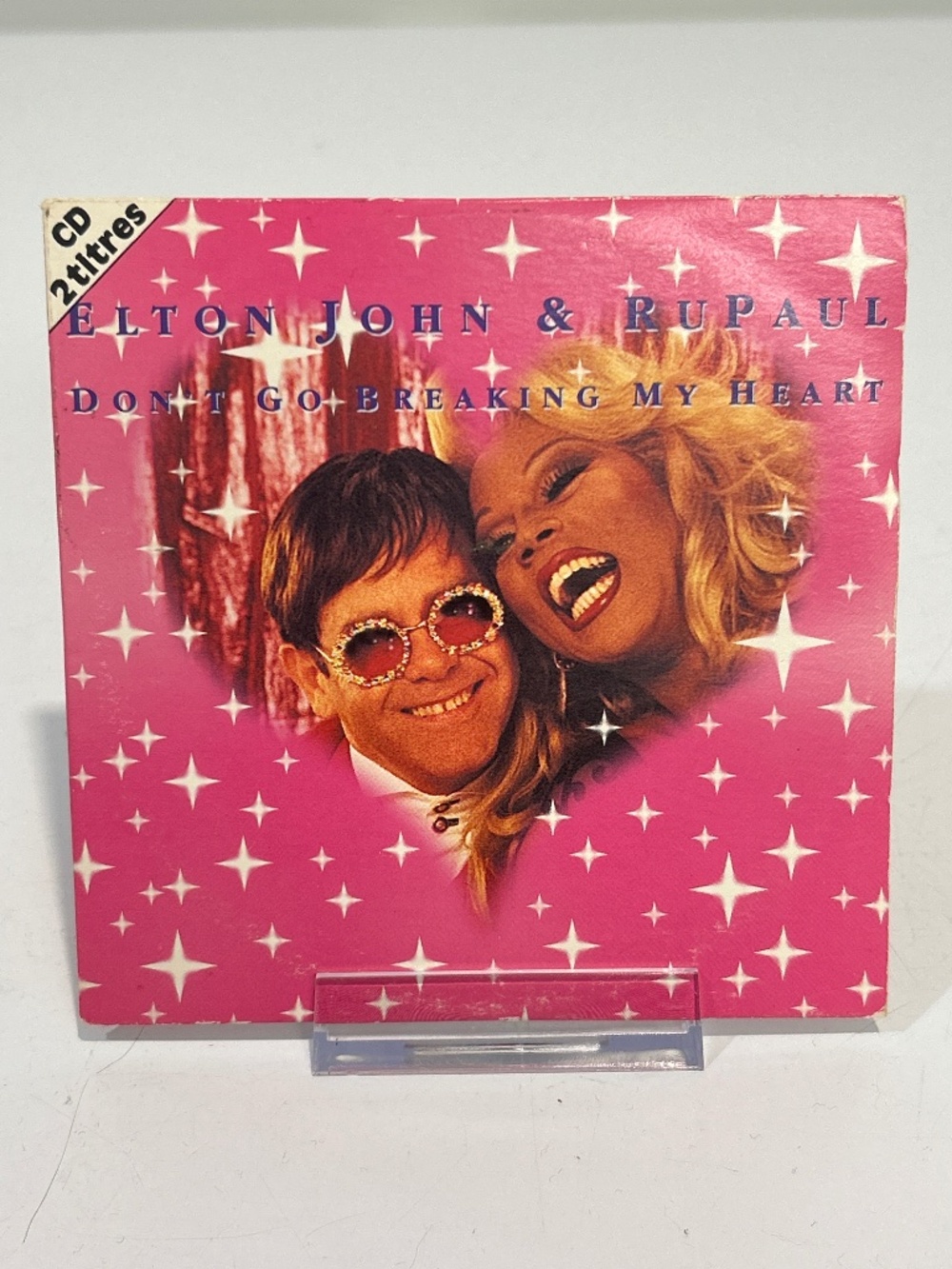 🤯5 for $20🤯 Elton John & RuPaul “Don’t Go Breaking My Heart” CD [Dance Pop]